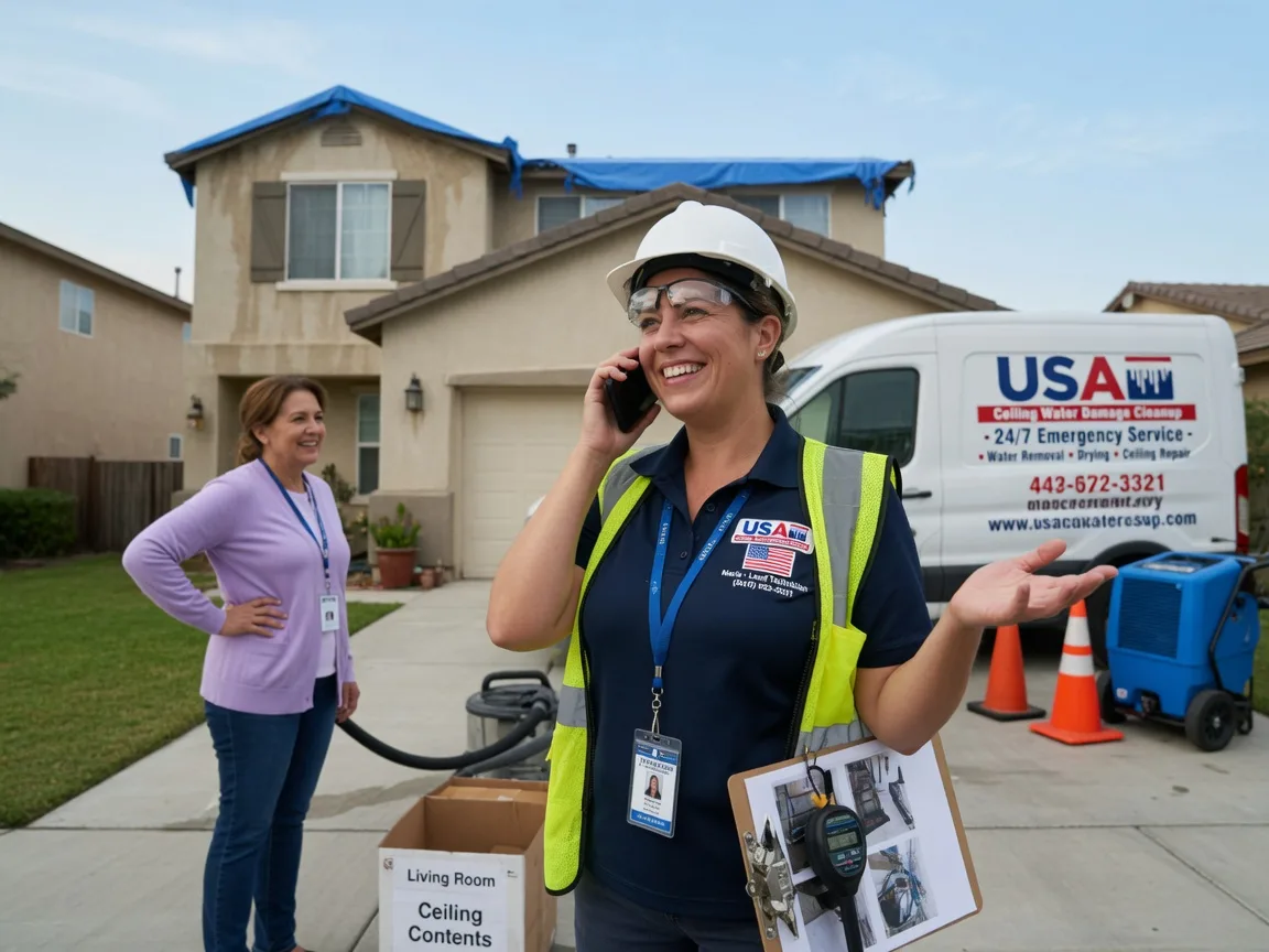 Ceiling Water Damage Restoration Bordelonville, LA FAQs
