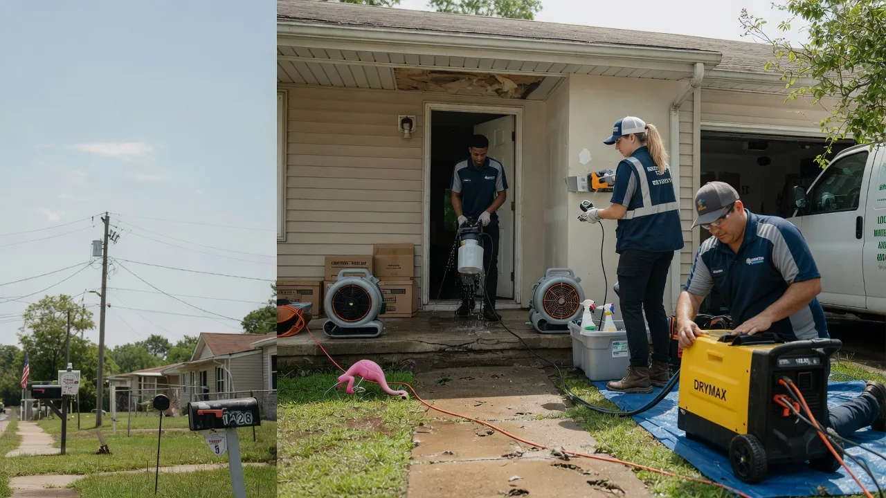 Storm Damage Water Removal in Bordelonville, LA near me